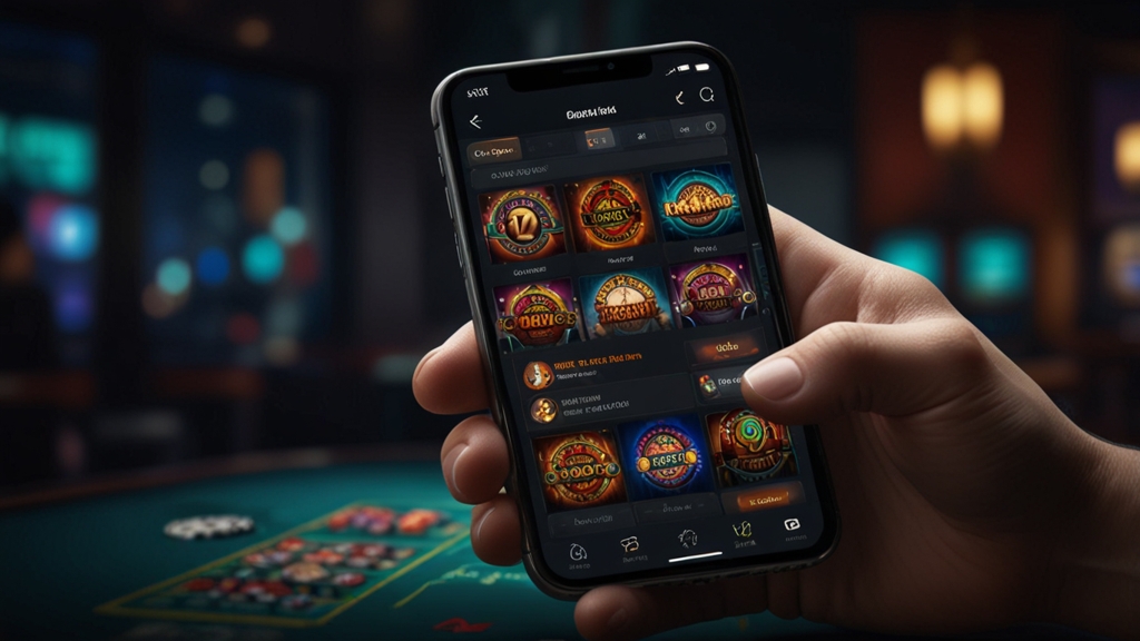 Interfață mobilă Nnv Casino optimizată pentru telefonul mic